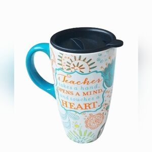 Teacher's Travel Mug with Lid 18 oz